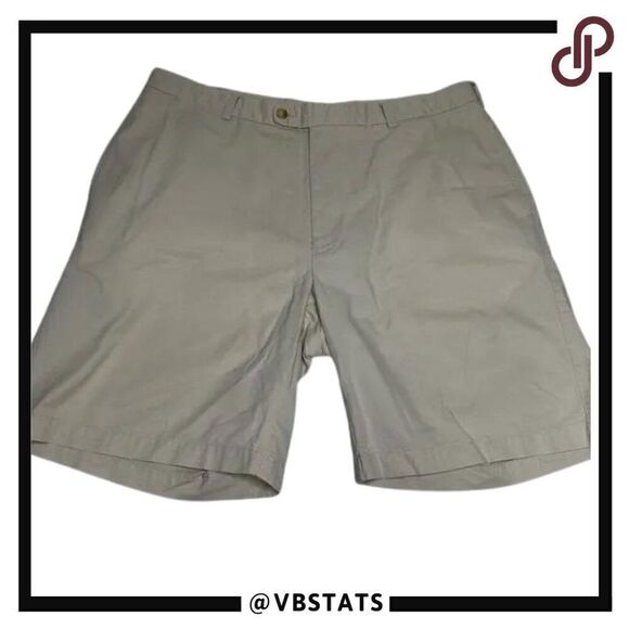 Peter Millar Khaki Tan Golf and Outdoor Activity Shorts in Size 38W x 8.5IS - Picture 1 of 7